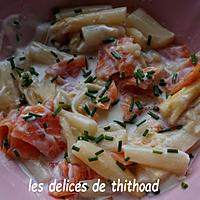 recette salade d'asperges blanches au saumon fumé