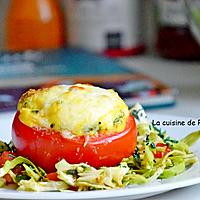 recette Tomate farcie de chef club, végétarien