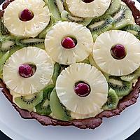 recette tarte ananas kiwis