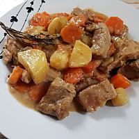 recette Tajine de veau aux légumes, au citron confit et au miel