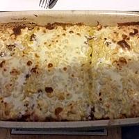 recette Gratin de coquillettes et viande hachée de ma fille