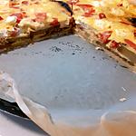 recette Quiche aubergine, feta et tomates
