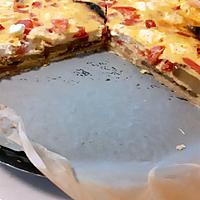 recette Quiche aubergine, feta et tomates