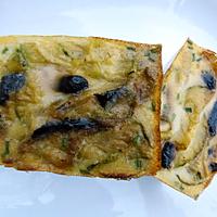 recette Terrine de courgette à l ail noir