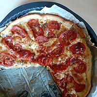 recette Tarte tomate - mozzarella