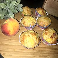 recette Muffins a la pêche