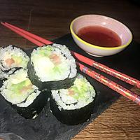 recette Makis saumon cru