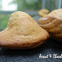 recette **Madeleines aux épices (canelle & gingembre ) et une pointe de fleur de sel**