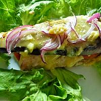 recette Burger d' aubergine au cabillaud