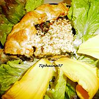 recette La presque tourte, herbes sauvages et fleurs