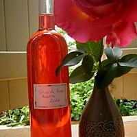 recette Sirop de rose du jardin