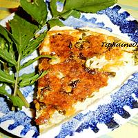 recette Quiche chou-fleur, carotte, roquette