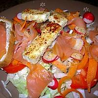 recette Chou chinois en salade et ses frites de feta