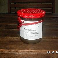 recette Confiture Poire/vanille en MAP