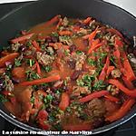 recette Poivrons aux haricots rouges et viande hachée