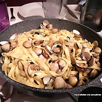 recette Tagliatelles aux coques