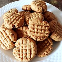 recette Biscuits au beurre de cacahuètes (sans oeufs)