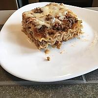 recette Lasagnes à la viande hachée et crème fraîche