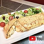 recette pita farci au bœuf haché et fromage au four