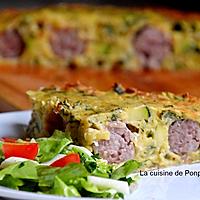 recette Gâteau de saucisse et courgette