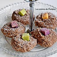 recette Amaretti à la pâte à tartiner au chocolat, noisette, citron et coriandre