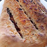 recette fougasse oignon lardons champignons