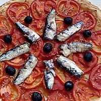 recette tarte fine tomates et sardines