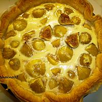 recette La tarte aux figues fraîches