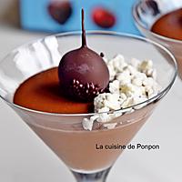 recette Crème au chocolat noir, sans farine et sans oeufs