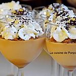 recette Crème à la confiture de lait à la fleur de sel de Guérande, sans oeufs et sans farine