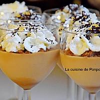 recette Crème à la confiture de lait à la fleur de sel de Guérande, sans oeufs et sans farine
