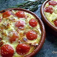 recette Flan aux Tomates Cerises et Romarin