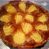 recette Tarte aux poires,crème amandine.