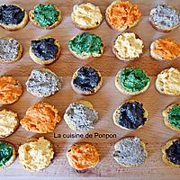 recette Amuse bouches rapidement préparés pour un anniversaire...