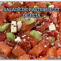 recette SALADE DE PASTÈQUE ET DE FETA