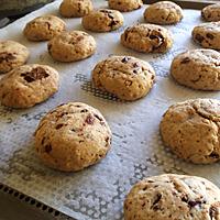 recette Cookies chocolat/ beurre de cacahuète
