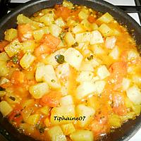 recette Poêlée rapide de légumes de saison