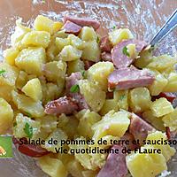 recette Salade de pommes de terre et saucisson fumé