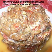 recette Ratatouille et œufs brouillés