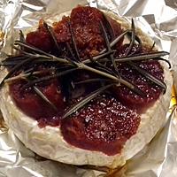 recette Papillote camembert chorizo miel