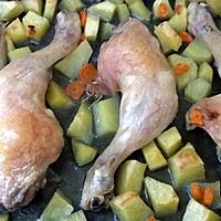 recette Poulet pommes de terre carottes facile