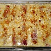 recette Gratin poireaux jambon béchamel