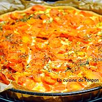 recette Tourte aux carottes et effilochés de porc