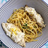 recette Spaghetti au Citron et Maquereaux Ricotta