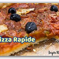 recette PIZZA RAPIDE