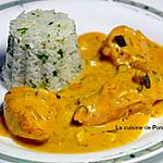 recette Filet de poulet à la sauce moutarde et champignons