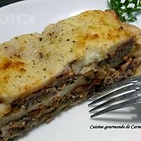 recette Lasagnes aux deux viandes sauce tomate et béchamel au parmesan