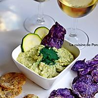 recette Houmous de courgette, vegan