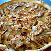 recette Tarte aux pommes crème d'amande