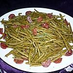 recette Haricots verts au chorizo
